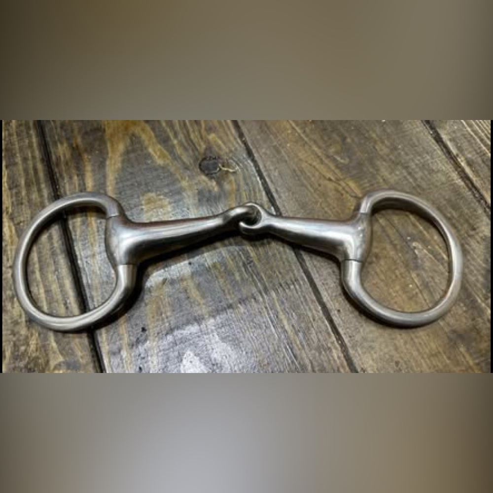 Horse Tack - 5” Hermann Eggbutt Snaffle Bit